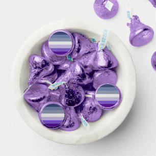 SlipperyJoe's Butch Lesbian Pride Flag represent b Hershey®'s Kisses®