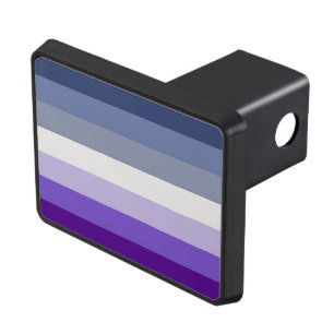 SlipperyJoe's Butch Lesbian Pride Flag represent b Hitch Cover