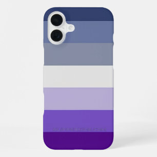 SlipperyJoe's Butch Lesbian Pride Flag represent b iPhone 16 Plus Case