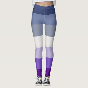 SlipperyJoe's Butch Lesbian Pride Flag represent b Leggings