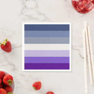 SlipperyJoe's Butch Lesbian Pride Flag represent b Napkins