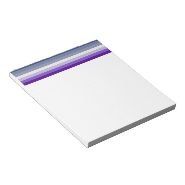SlipperyJoe's Butch Lesbian Pride Flag represent b Notepad (Angled)