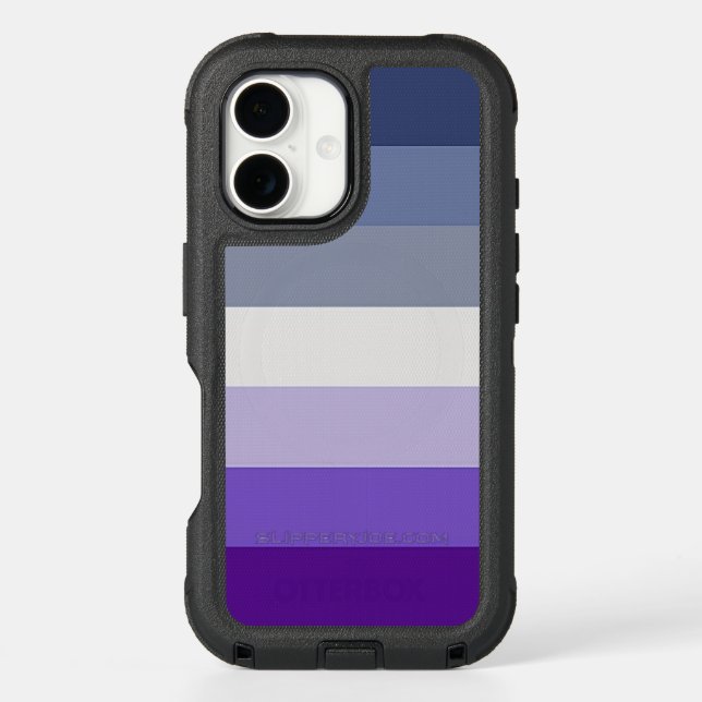 SlipperyJoe's Butch Lesbian Pride Flag represent b Otterbox iPhone Case (Back)