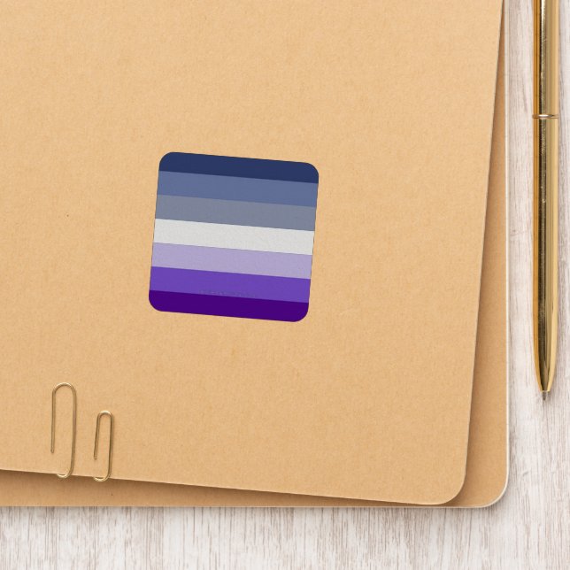 SlipperyJoe's Butch Lesbian Pride Flag represent b Patch (On Folder)