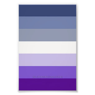 SlipperyJoe's Butch Lesbian Pride Flag represent b Photo Print