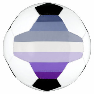 SlipperyJoe's Butch Lesbian Pride Flag represent b Soccer Ball
