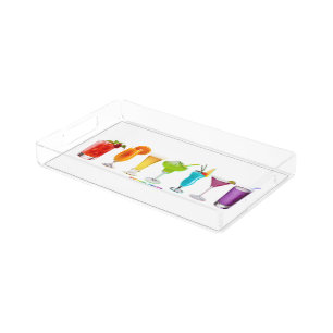 SlipperyJoe's cheers alcohol cocktails LGBTQIA gay Acrylic Tray