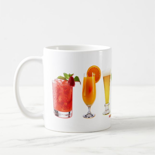 SlipperyJoe's cheers alcohol cocktails LGBTQIA gay Coffee Mug (Left)