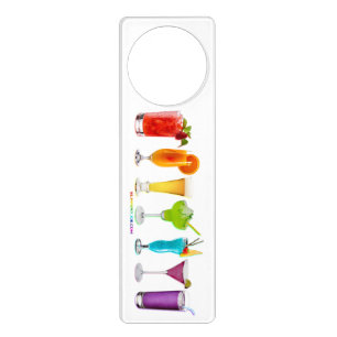 SlipperyJoe's cheers alcohol cocktails LGBTQIA gay Door Hanger