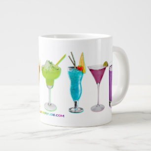 SlipperyJoe's cheers alcohol cocktails LGBTQIA gay Giant Coffee Mug