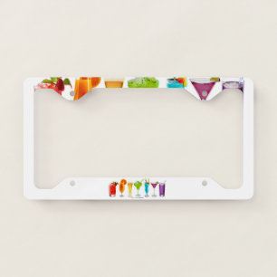 SlipperyJoe's cheers alcohol cocktails LGBTQIA gay License Plate Frame