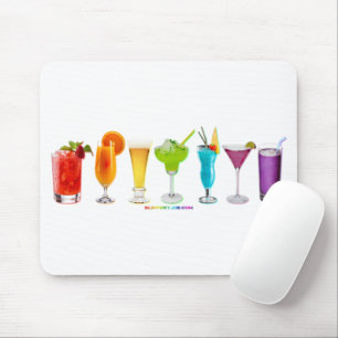SlipperyJoe's cheers alcohol cocktails LGBTQIA gay Mouse Pad