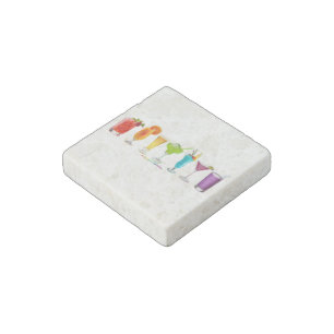 SlipperyJoe's cheers alcohol cocktails LGBTQIA gay Stone Magnet