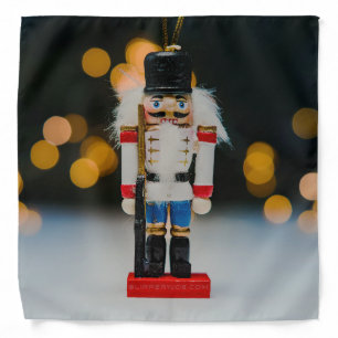 SlipperyJoe's Christmas classic nutcracker ornamen Bandana