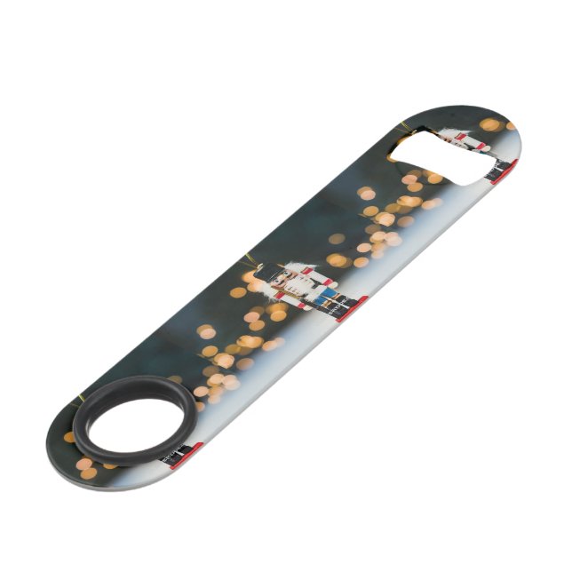 SlipperyJoe's Christmas classic nutcracker ornamen Bar Key (Back Angled)