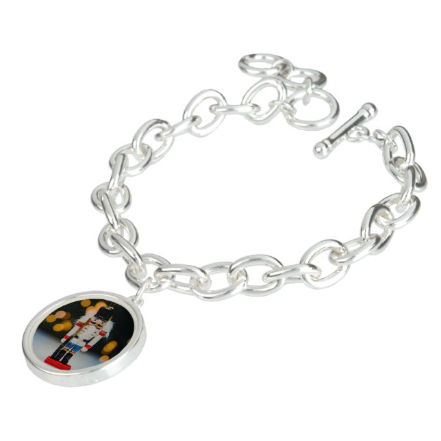 SlipperyJoe's Christmas classic nutcracker ornamen Bracelet (Side)