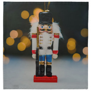 SlipperyJoe's Christmas classic nutcracker ornamen Cloth Napkin