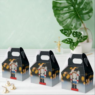SlipperyJoe's Christmas classic nutcracker ornamen Favor Boxes