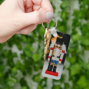 SlipperyJoe's Christmas classic nutcracker ornamen Keychain
