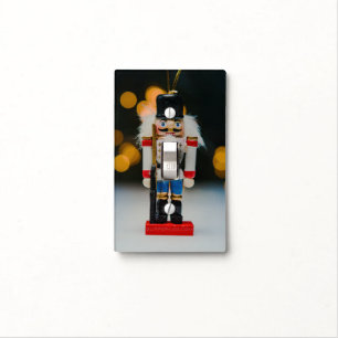 SlipperyJoe's Christmas classic nutcracker ornamen Light Switch Cover