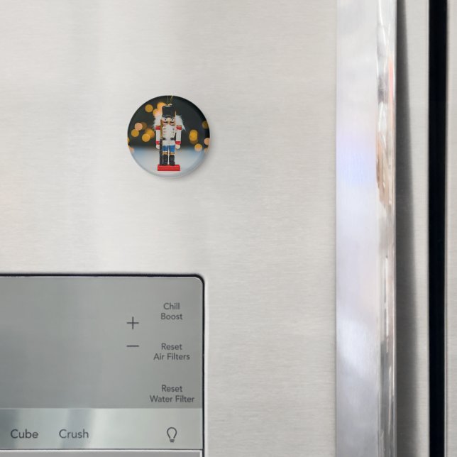 SlipperyJoe's Christmas classic nutcracker ornamen Magnet (In Situ (Fridge))