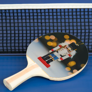 SlipperyJoe's Christmas classic nutcracker ornamen Ping Pong Paddle
