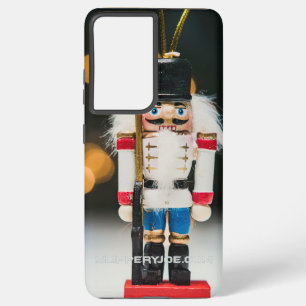 SlipperyJoe's Christmas classic nutcracker ornamen Samsung Galaxy S21+ Case