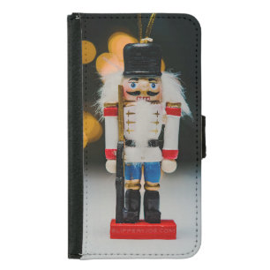 SlipperyJoe's Christmas classic nutcracker ornamen Samsung Galaxy S5 Wallet Case