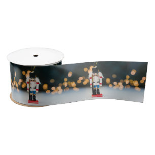 SlipperyJoe's Christmas classic nutcracker ornamen Satin Ribbon
