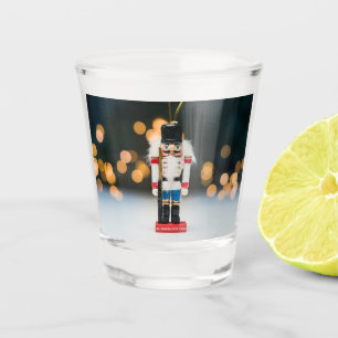 SlipperyJoe's Christmas classic nutcracker ornamen Shot Glass