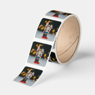 SlipperyJoe's Christmas classic nutcracker ornamen Square Sticker