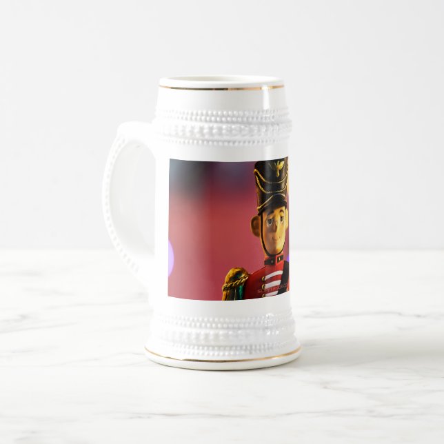 SlipperyJoe's Christmas classic toy soldier friend Beer Stein (Front Left)