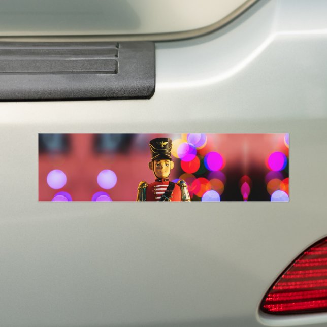 SlipperyJoe's Christmas classic toy soldier friend Bumper Sticker (On Car)