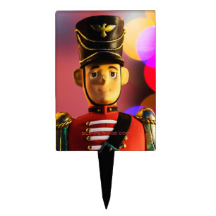 SlipperyJoe's Christmas classic toy soldier friend Cake Topper