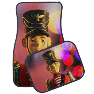 SlipperyJoe's Christmas classic toy soldier friend Car Floor Mat