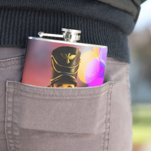 SlipperyJoe's Christmas classic toy soldier friend Flask