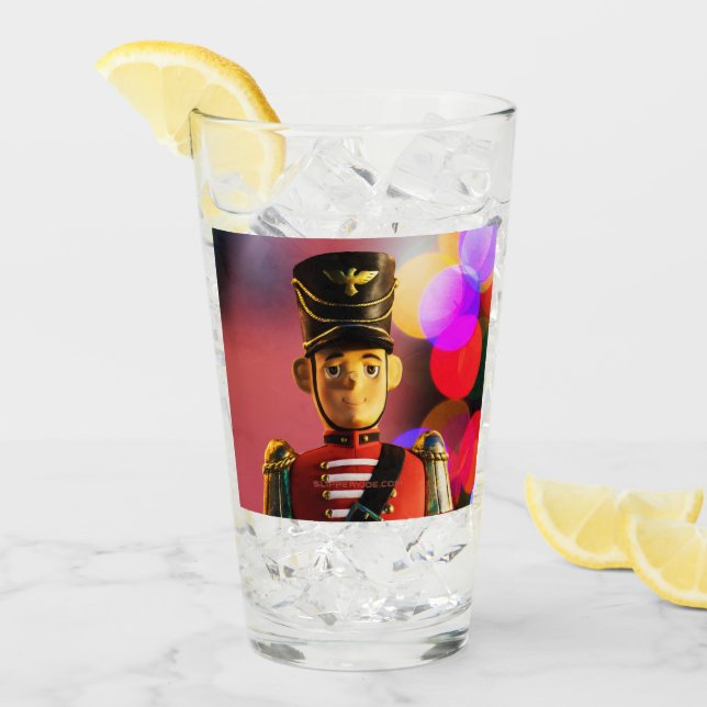 SlipperyJoe's Christmas classic toy soldier friend Glass (Front Ice)