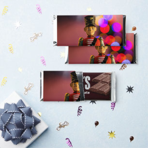 SlipperyJoe's Christmas classic toy soldier friend Hershey Bar Favors