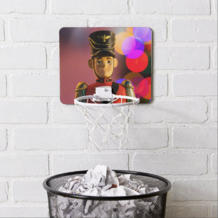 SlipperyJoe's Christmas classic toy soldier friend Mini Basketball Hoop