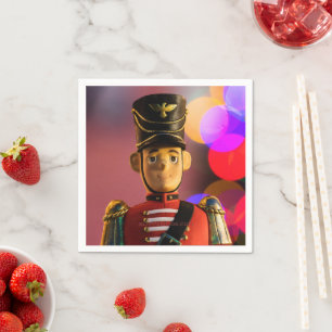 SlipperyJoe's Christmas classic toy soldier friend Napkins