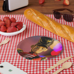 SlipperyJoe's Christmas classic toy soldier friend Paper Plates