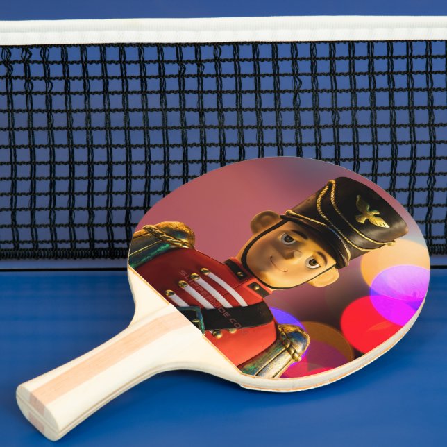 SlipperyJoe's Christmas classic toy soldier friend Ping Pong Paddle (Insitu)