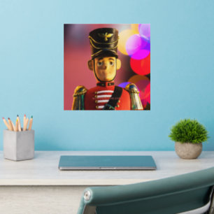SlipperyJoe's Christmas classic toy soldier friend Wall Decal