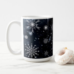SlipperyJoe's Christmas winter magical peaceful at Coffee Mug