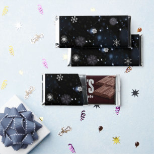 SlipperyJoe's Christmas winter magical peaceful at Hershey Bar Favors