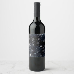 SlipperyJoe's Christmas winter magical peaceful at Wine Label