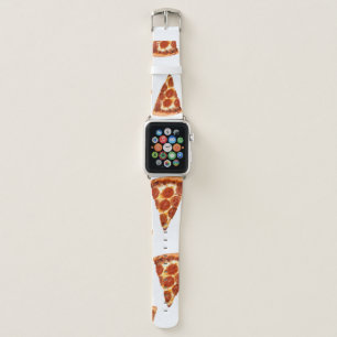 SlipperyJoe's classic pepperoni pizza slice melted Apple Watch Band