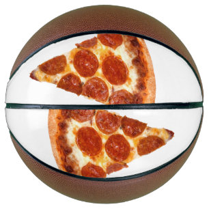 SlipperyJoe's classic pepperoni pizza slice melted Basketball