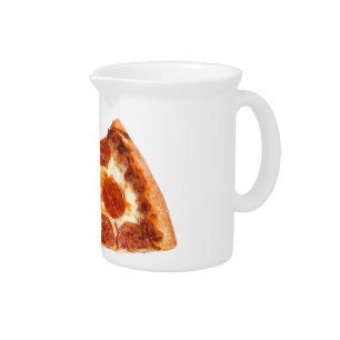SlipperyJoe's classic pepperoni pizza slice melted Beverage Pitcher