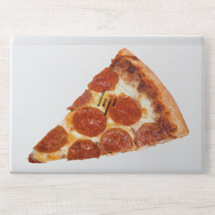 SlipperyJoe's classic pepperoni pizza slice melted HP Laptop Skin